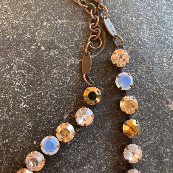 Sabika vintage choker w/ bronze chain - Picture 3 of 3